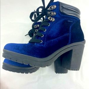 JOE BOXER Womens Heel Combat Boots U.S. Size 7